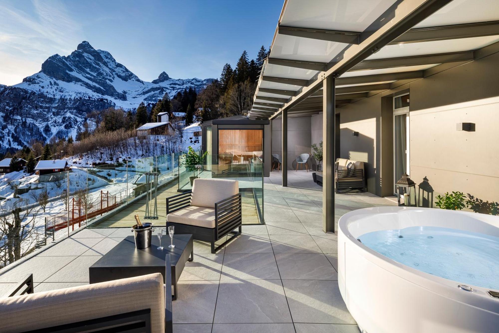 Maerchenhotel Braunwald Bagian luar foto